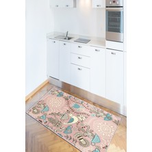 Özbience Saçaksız Incili Mutfak Halısı, Şık ve Pratik Zemin Dekoru