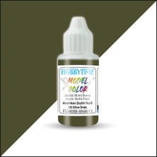 Hobbytime 400 18 Ml. FS34088, ANA613, Alman Zeytin Yeşili (Ger. Olive Drab), Akrilik Model Boyası