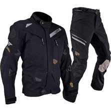 Leatt Adv 7.5 Dri-Tour Siyah Motosiklet Montu ve Pantolonu