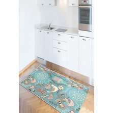 Özbience Şık ve Dayanıklı Inci Mutfak Halısı, Rahat Kullanım Için Ideal Seçim