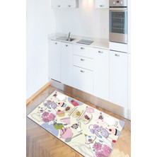 Özbience Saçaksız Incili Mutfak Halısı, Şık ve Rahat Kullanım Için Perfect