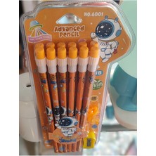 Ada Çanta Kırtasiye Astronot Model 12'li Silgili Kurşun Kalem Seti AD80280
