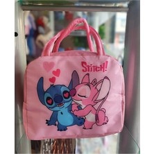 Ada Çanta Kırtasiye Beslenme Çantası Stitch Figürlü Izoleli Sıcak Soğuk Koruma AD155493