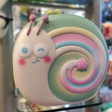 Ada Çanta Kırtasiye Salyangoz Figürlü Küçük Boy Çocuk Sırt Çantası (27CMX27CM) AD14406