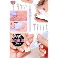 Özbience 5 Başlıklı Pilli Tırnak Makinesi, Evde Profesyonel Tırnak Bakımı