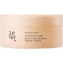 Beauty Of Joseon Revive Under Eye Patch Ginseng + Retinal - Kırışıklık-Ince Çizgi Için Göz Bandı