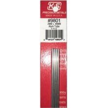 K&s 9801 Round Alumınum Tubes-2mm ODX.45MM WALLX300MM-