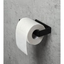 Özbience Pratik Tuvalet Kağıdı Askısı, Yapışkanlı, Paslanmaz Çelik, Vidasız Montaj