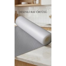 Alvo Store Buğz Şeffaf Kaymaz Raf ve Çekmece Örtüsü 45X300 cm Dolap Içi Koruma