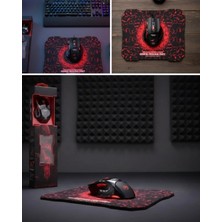 Alvo Store Buğz Profesyonel Oyuncu Mouse Seti Dokuma USB Kablolu Rgb Aydınlatmalı