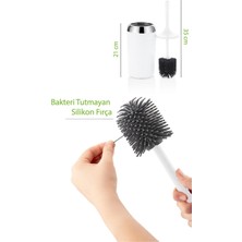 Özbience Yumuşak Silikon Tuvalet Fırçası, Hijyenik ve Etkili Temizlik Için