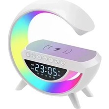 Alvo Store Buğz Rgb Işıklı Kablosuz Hoparlör Bluetooth USB Fm Tf Kart Destekli