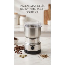 Alvo Store Buğz Çok Fonksiyonlu Elektrikli Kahve ve Baharat Öğütücü, Mutfak Kullanımı Için