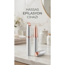Alvo Store Buğz Ince Uçlu Yüz ve Kaş Tüy Alma Epilasyon Aleti Hassas Kullanım