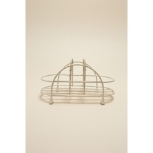 Özbience Metal Sünger Bölmeli Sıvı Sabunluk Standı, Pratik ve Şık Tasarım