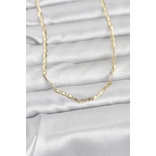 Alvo Store Buğz cm 14K Gold Renk Gemici Zincir Model 60 cm Kadın Kolye