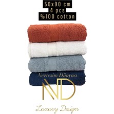 Alvo Store Buğz Nevresim Dünyası 50X100 4'lü Havlu Prime 3