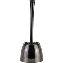 Özbience Şeffaf Siyah Tuvalet Fırçası, Şık ve Kullanışlı Tasarım