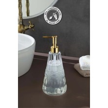 Özbience El Yapımı Cam Sıvı Sabunluk, Şık ve Zarif Tasarım