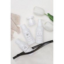 Özbience Pratik 100ML ve 30ML Seyahat Seti, Taşınabilir Diş Fırçası ve Düzenleyici