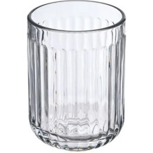 Özbience Modern 11 cm Cam Diş Fırçalık, Dayanıklı ve Şık Tasarım