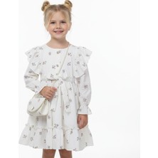 Seabubbles Çantalı Çiçekli Kız Çocuk Elbise