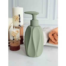 Özbience Yeşil Porselen Sıvı Sabunluk, Şık ve Dayanıklı Tasarım