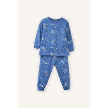 DeFacto %100 Pamuklu Desenli 2'li Pijama Takımı Erkek Bebek G8832A526SP