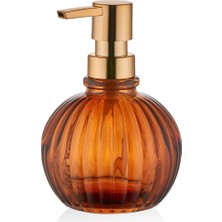 Özbience Şeffaf Amber Sıvı Sabunluk, 350 Ml, Şık ve Kullanışlı Tasarım