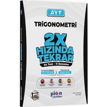 Anla Kazan Yayınları Pion Yayınları Ayt Trigonometri Ders Platosu 2x Hızında Tekrar