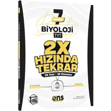Ens Yayıncılık Tyt Biyoloji Ders Platosu 7 Günde 2x Hızında Tekrar