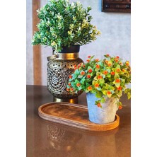 Özbience Şık ve Dayanıklı Doğal Ahşap Stand, Kullanışlı ve Estetik Tasarım