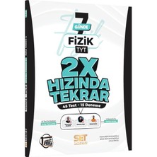 Set Yayınları Tyt Fizik Ders Platosu 7 Günde 2x Hızında Tekrar