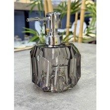 Özbience Füme Akrilik Cam Gönül Sıvı Sabunluk, Şık ve Modern Tasarım