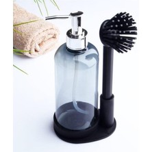 Özbience Pratik ve Şık Fırçalı Pompalı Sıvı Sabunluk, Hijyen Için Ideal Seçenek