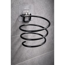 Özbience Pratik ve Şık Kendinden Yapışkanlı Saç Kurutma Makinesi Tutucu