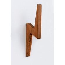 Özbience Pratik ve Şık Yapışkanlı Ahşap Tuvalet Kağıtlık Aksesuarı