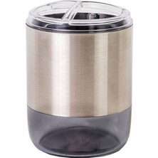 Özbience Lima Xl Diş Fırçalık, Şeffaf Siyah Modern Tasarım