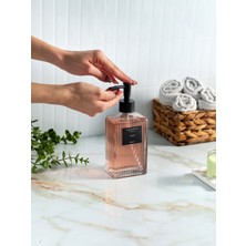 Özbience 500 ml Tezgah Üstü Cam Sıvı Sabunluk ve Deterjanlık Seti (2'li)