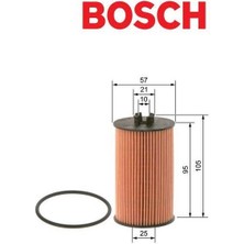Bosch Yağ Filtre PM009 Astra G H J Corsa C D Vectra C Insignia Zafira 1.2 1.4 1.6 1.8 71744410 09864