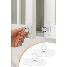 Özbience 8'li Kristal Kulp Takımı, Şık ve Pratik Dolap ve Ayna Tutucu