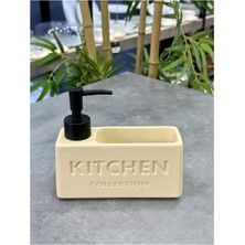 Özbience Modern Şık Sıvı Sabunluk Krem, Pratik ve Estetik Tasarım