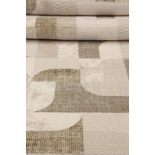 Kashe Halı Harmony 6032 Kahve Salon Halısı Oturma Odası Halısı Koridor Halısı Mutfak Halısı Modern Makine Halısı