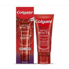 Colgate Optic White Oxygen Aktif Oksijen Teknolojisi Beyazlatıcı Diş Macunu 50 ml 3 Adet