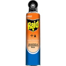 Raid Karasinek ve Sivrisinek Öldürücü 300 ml 5 Adet
