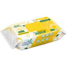 Nano Yüzey Temizlik Havlusu Limon 100'LÜ 2 Adet
