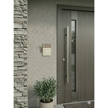 Eterna Kişiye Özel Dış Kapı Zil Anahtar Üstü Aile Isimliği- Aile Soyadı ve Daire Numaralı Dekor