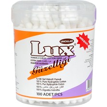 Lux Pamuklu Çubuk 100'LÜ 3 Adet