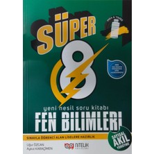 Nitelik Yayınları 8. Sınıf Süper Fen Bilimleri B Soru Kitabı - Yeni Nesil Sınav Hazırlığı