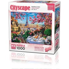 Kaia Life 20792 Puzzle 1000 Breakfast In Paris